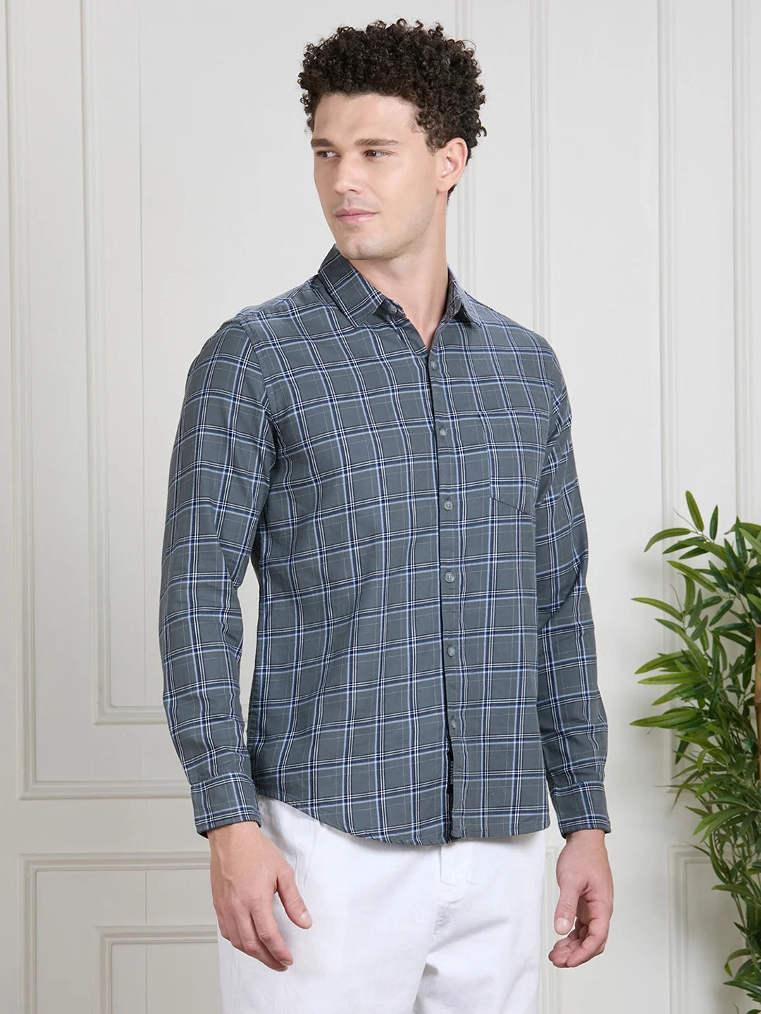 Valen Men Checks Shirt