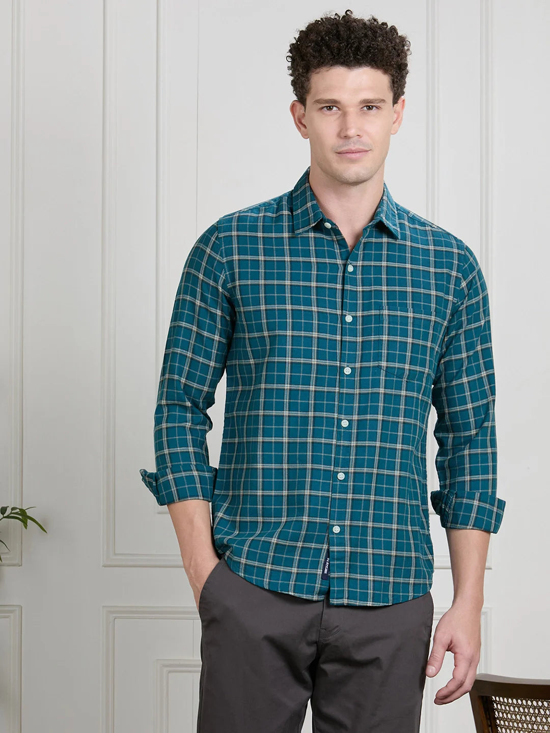 Valen Men Checks Shirt