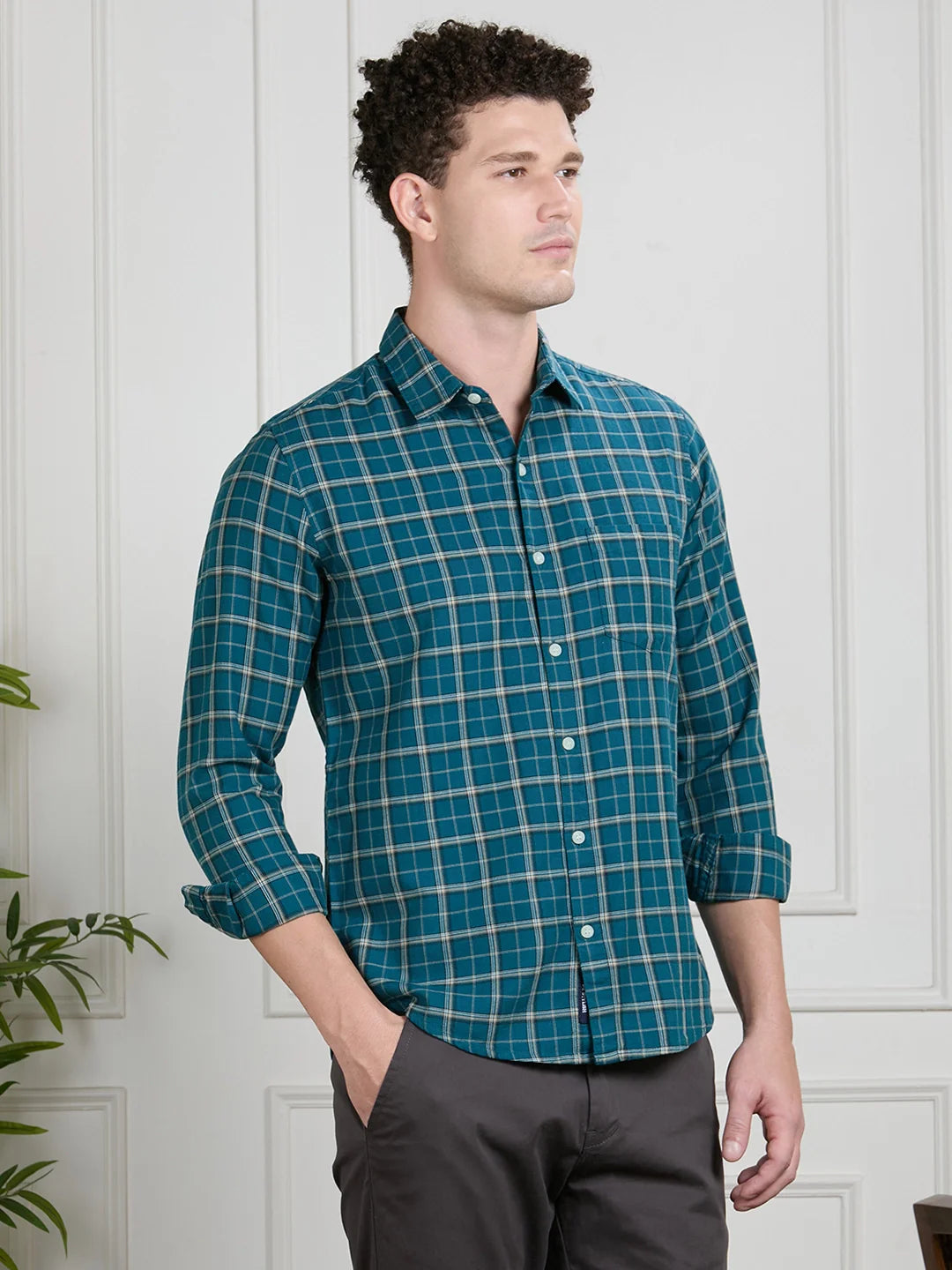 Valen Men Checks Shirt