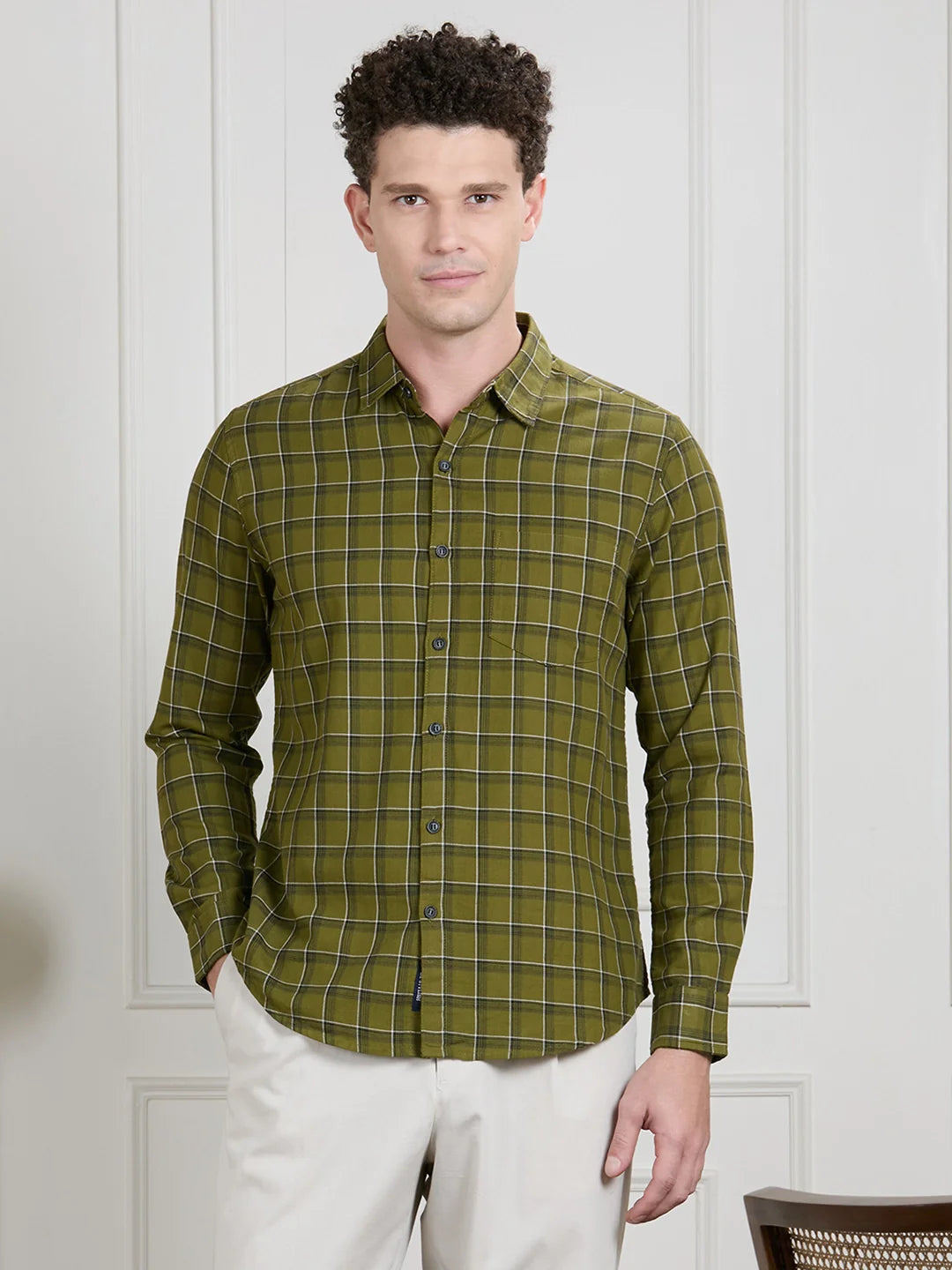 Valen Men Checks Shirt
