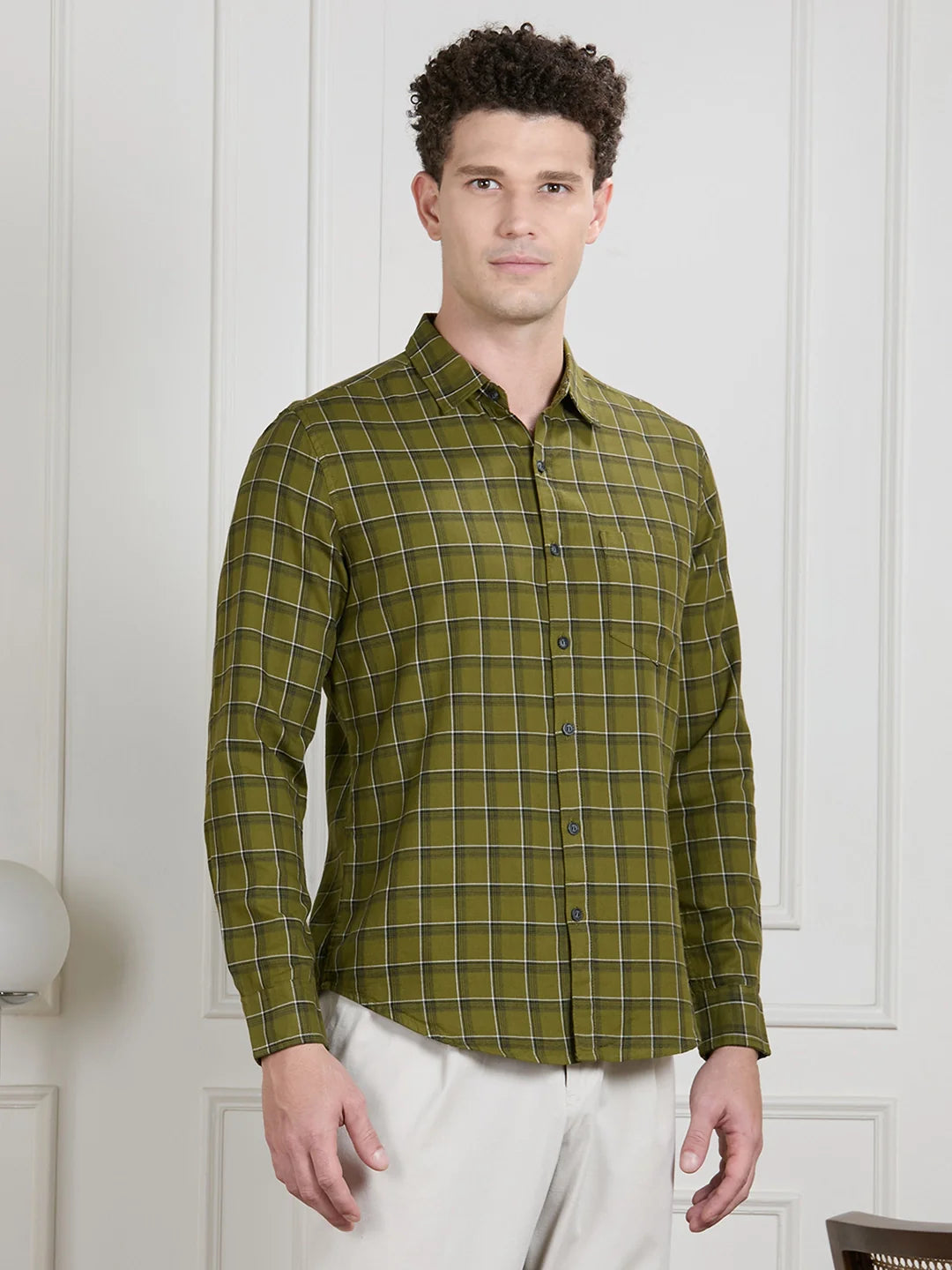 Valen Men Checks Shirt