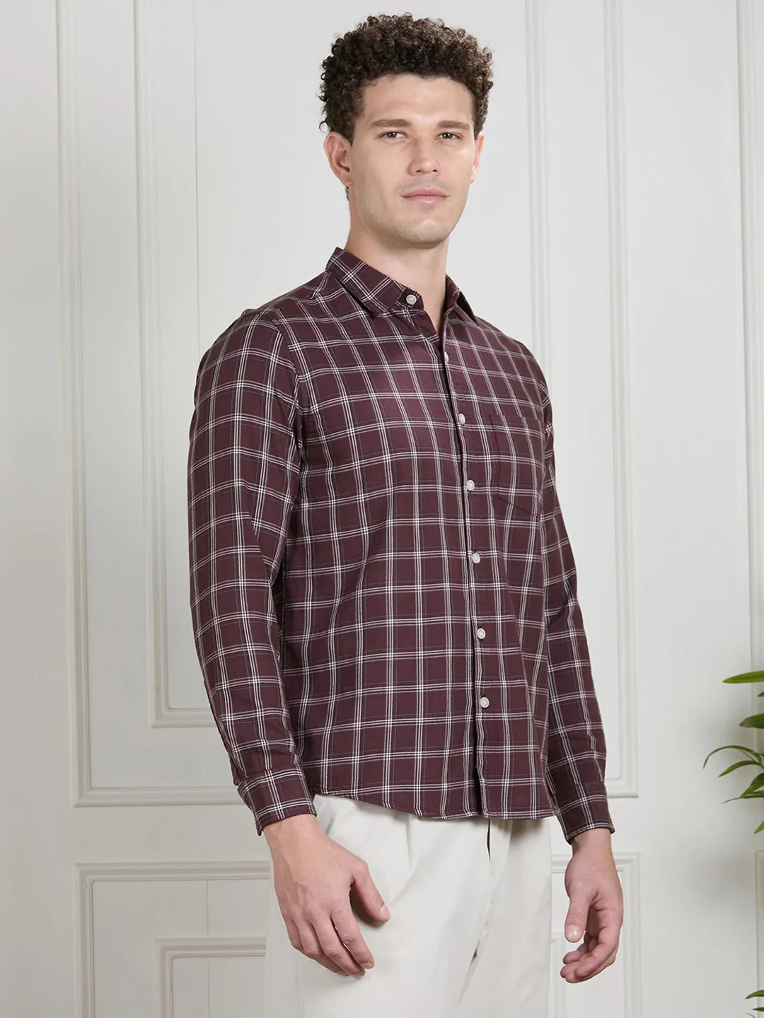Valen Men Checks Shirt