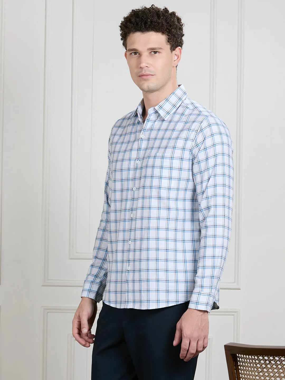 Valen Men Checks Shirt