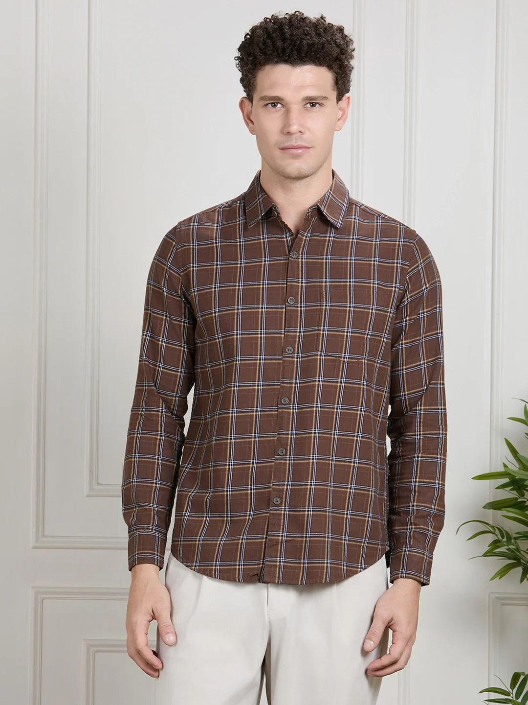 Valen Men Checks Shirt