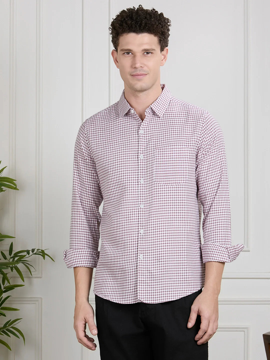 Valen Men Checks Shirt