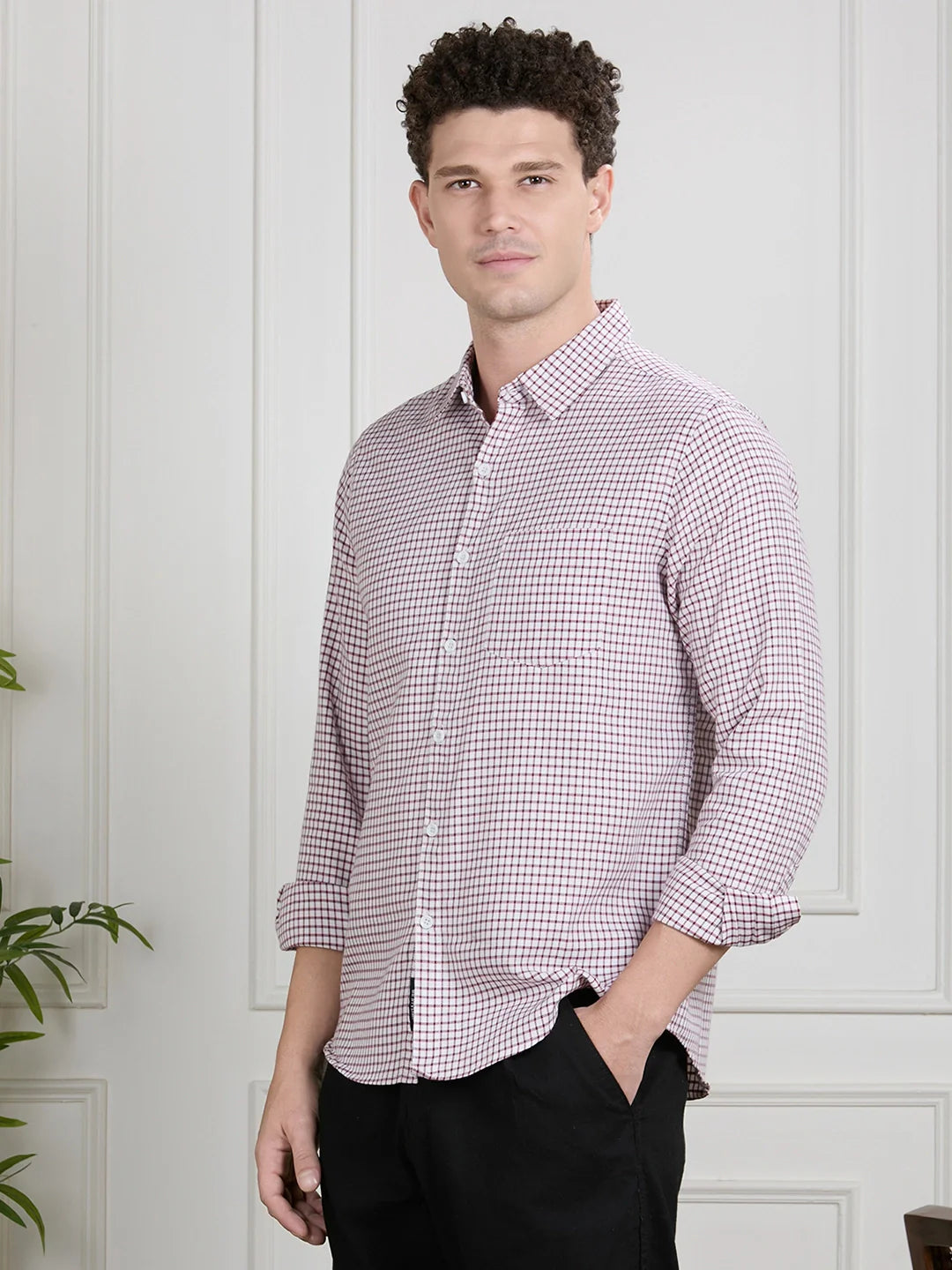 Valen Men Checks Shirt