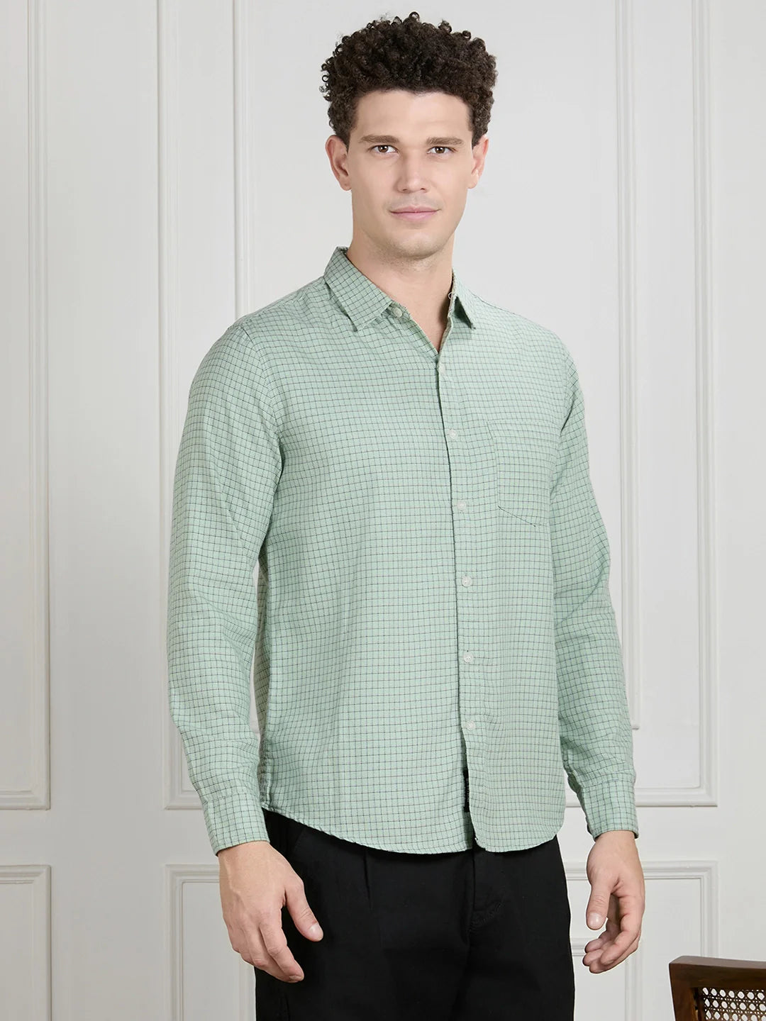 Valen Men Checks Shirt
