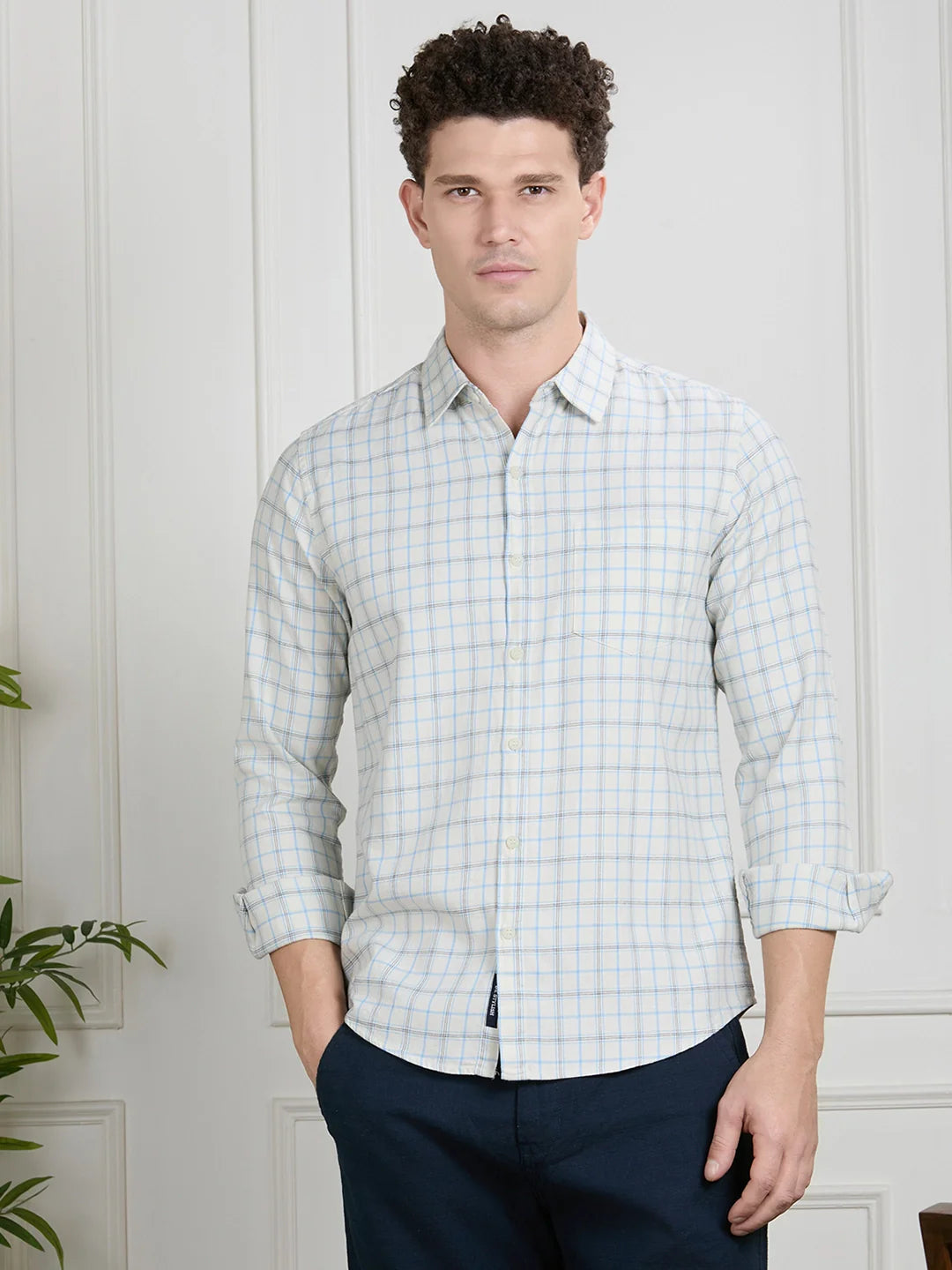 Valen Men Checks Shirt