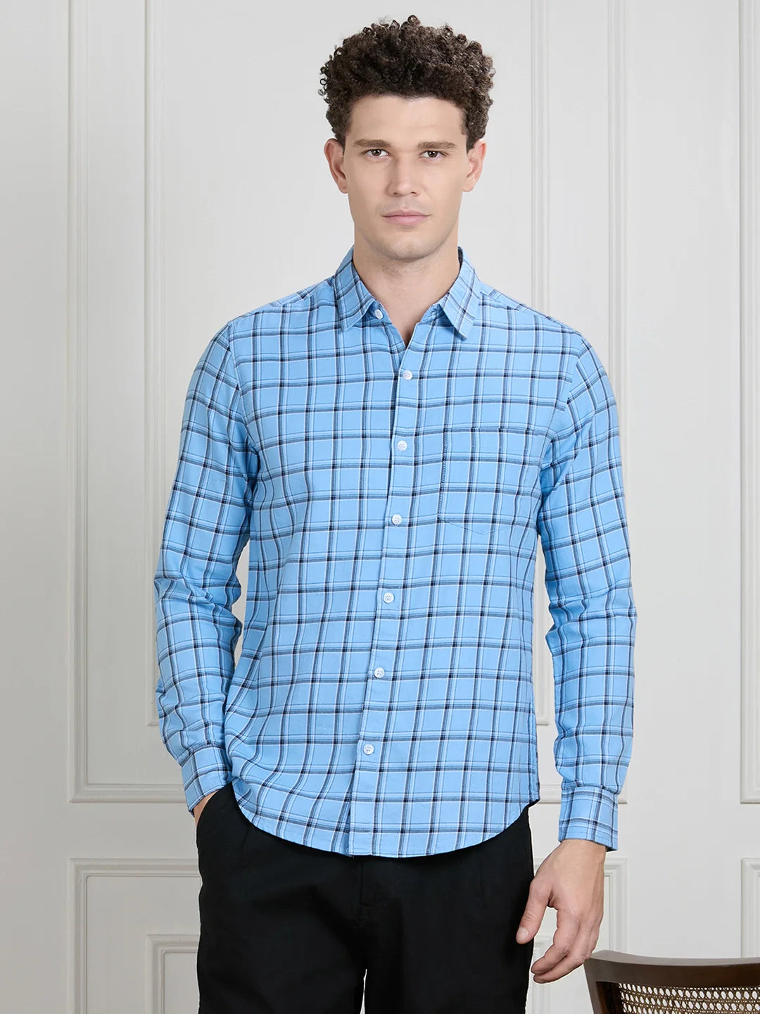 Valen Men Checks Shirt