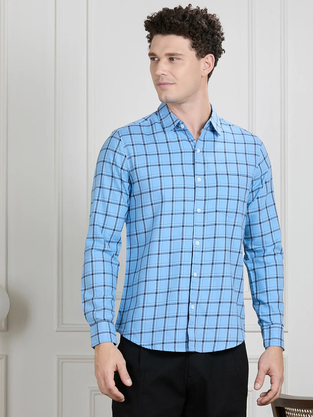 Valen Men Checks Shirt