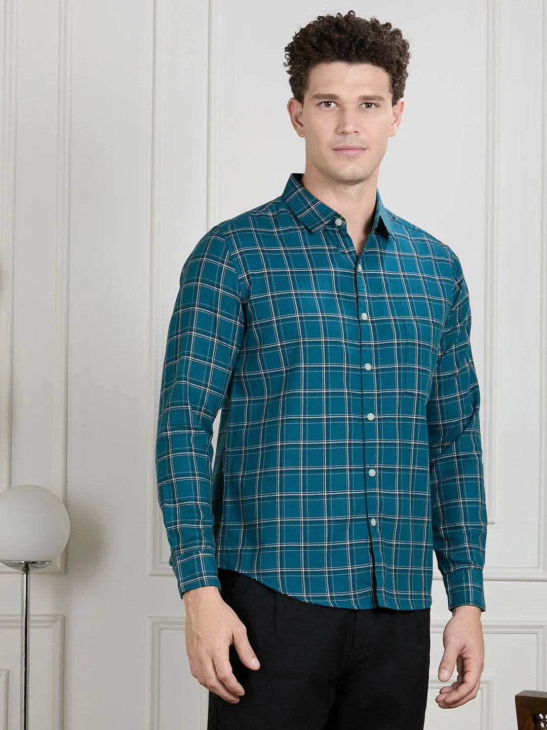 Valen Men Checks Shirt