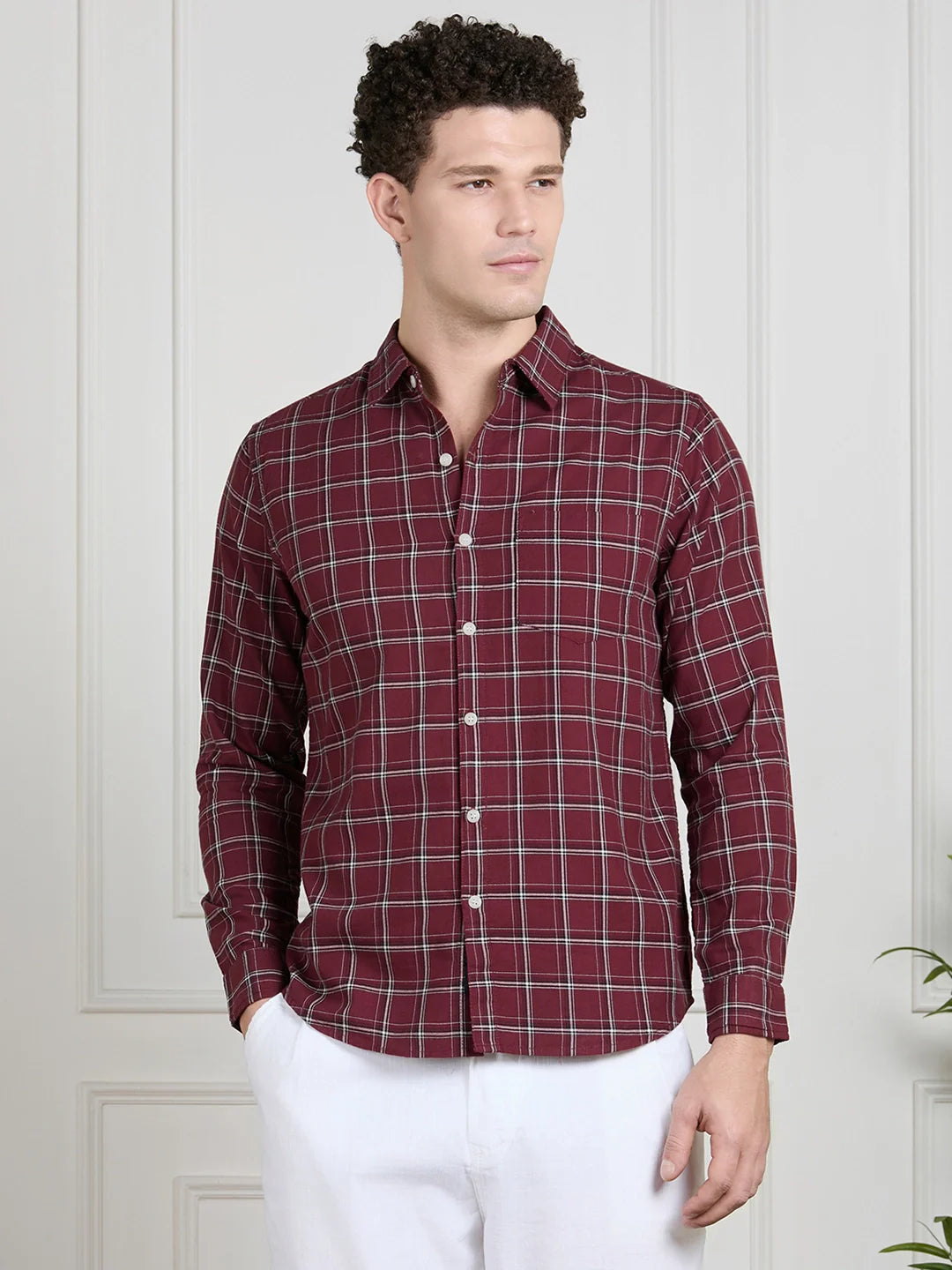 Valen Men Checks Shirt