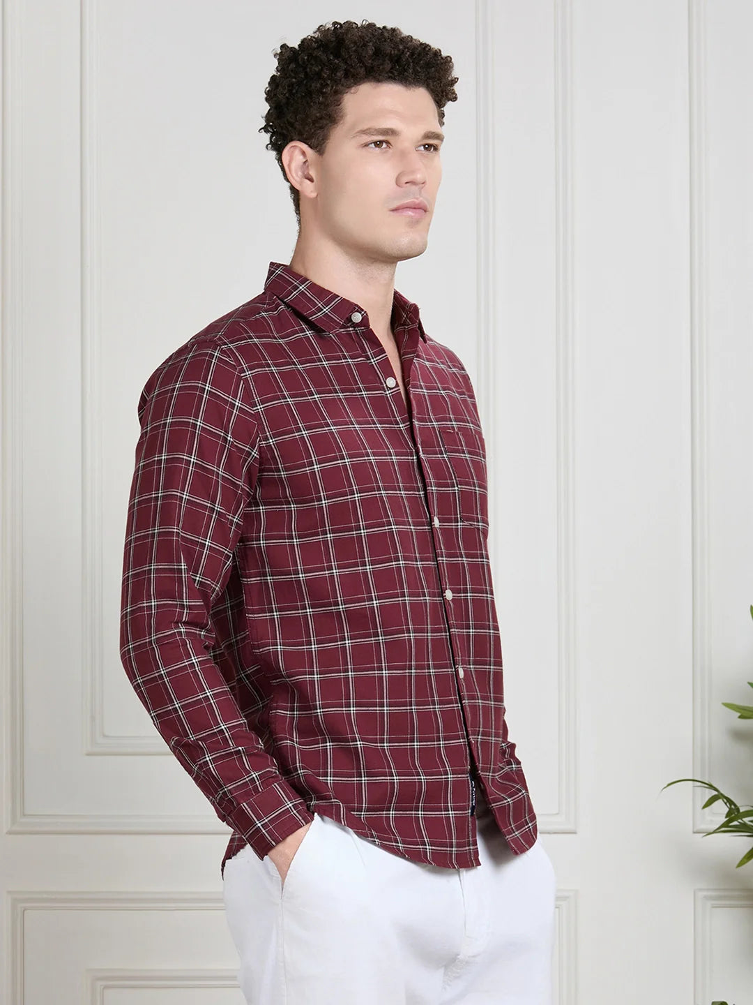 Valen Men Checks Shirt