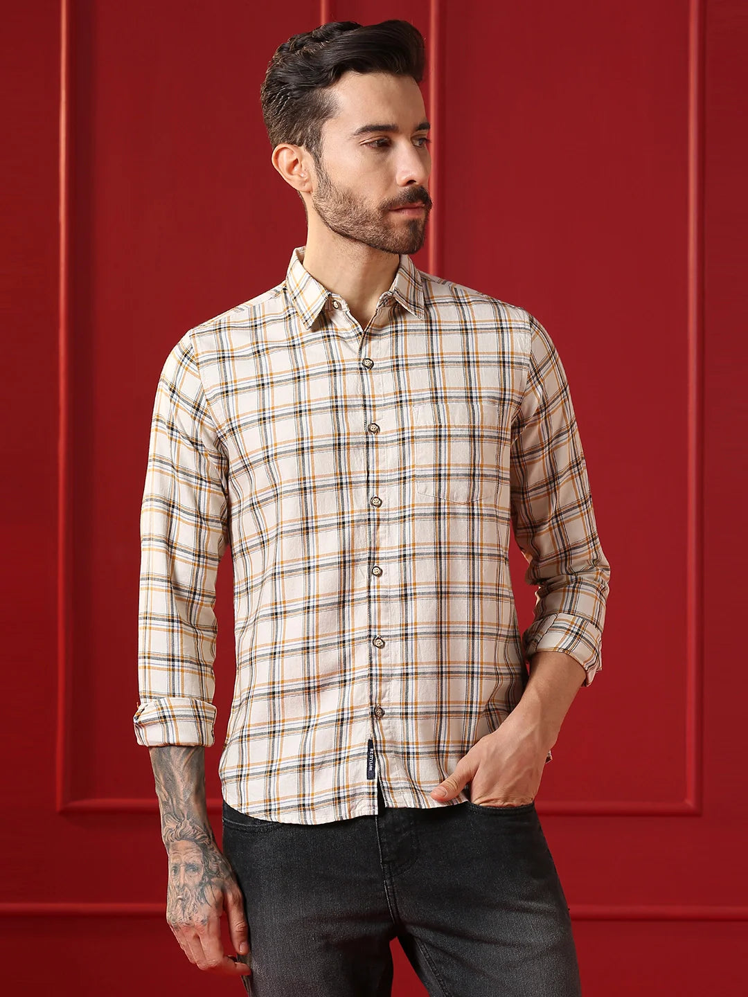 VALEN CLUB Mens casual shirt