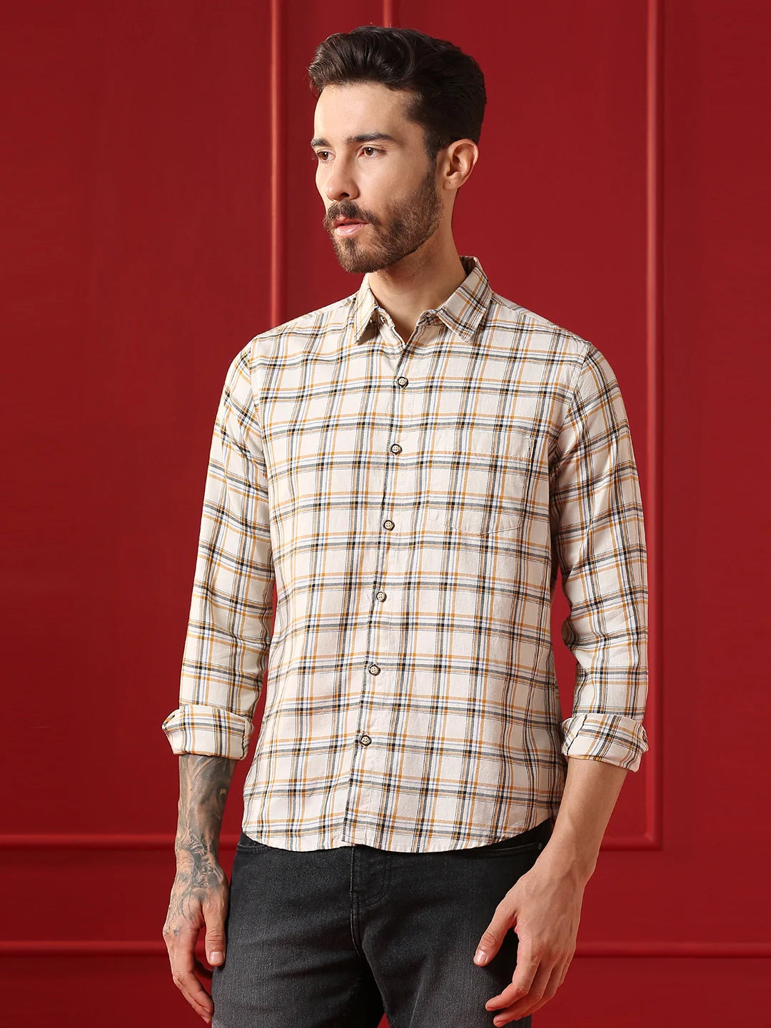 VALEN CLUB Mens casual shirt