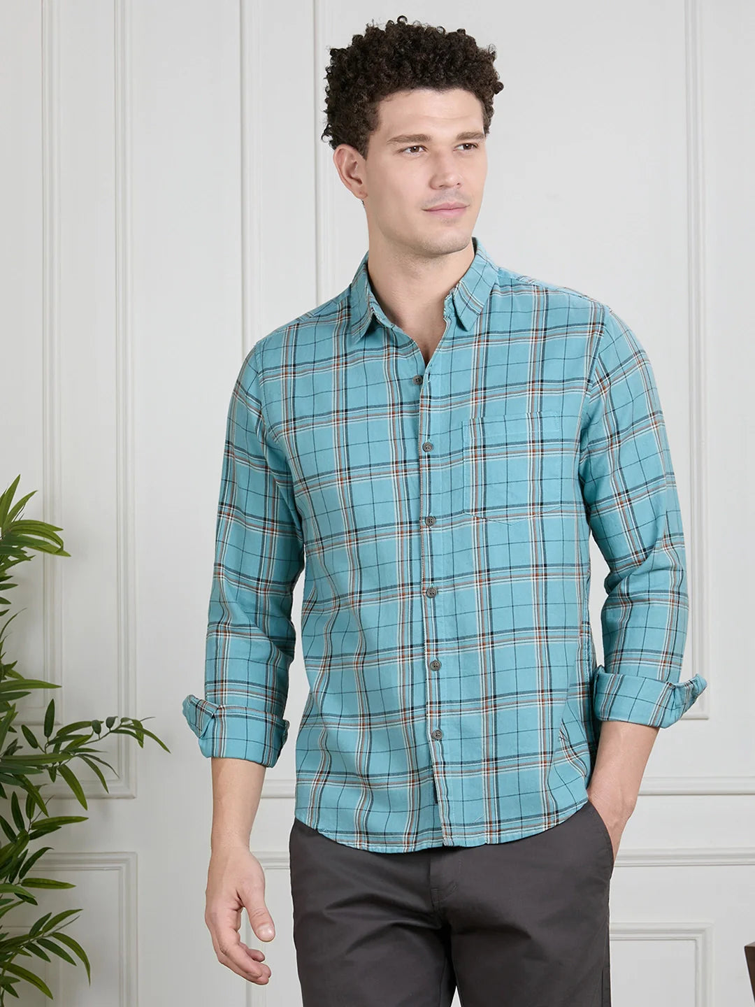 Valen Men Checks Shirt