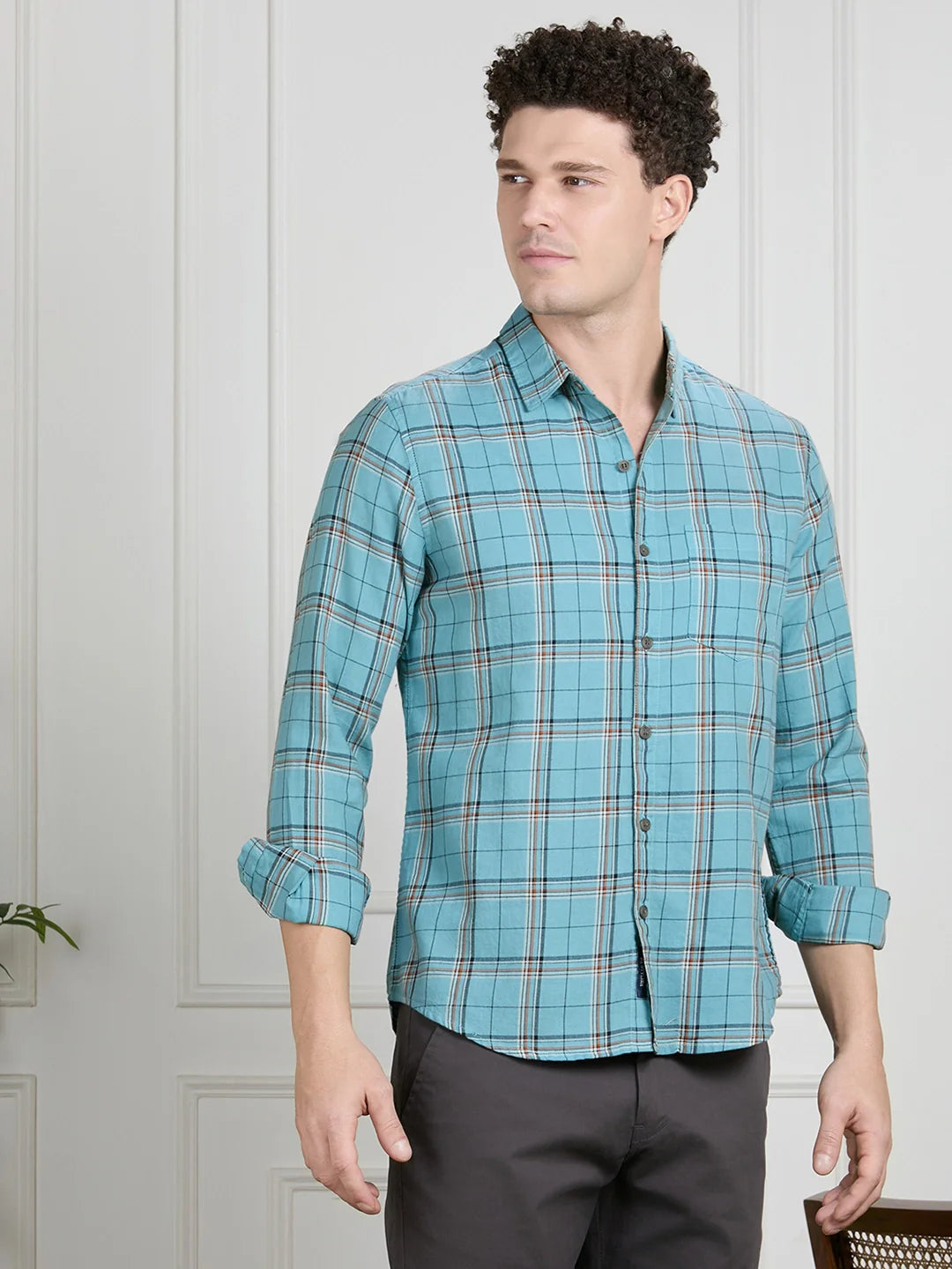 Valen Men Checks Shirt