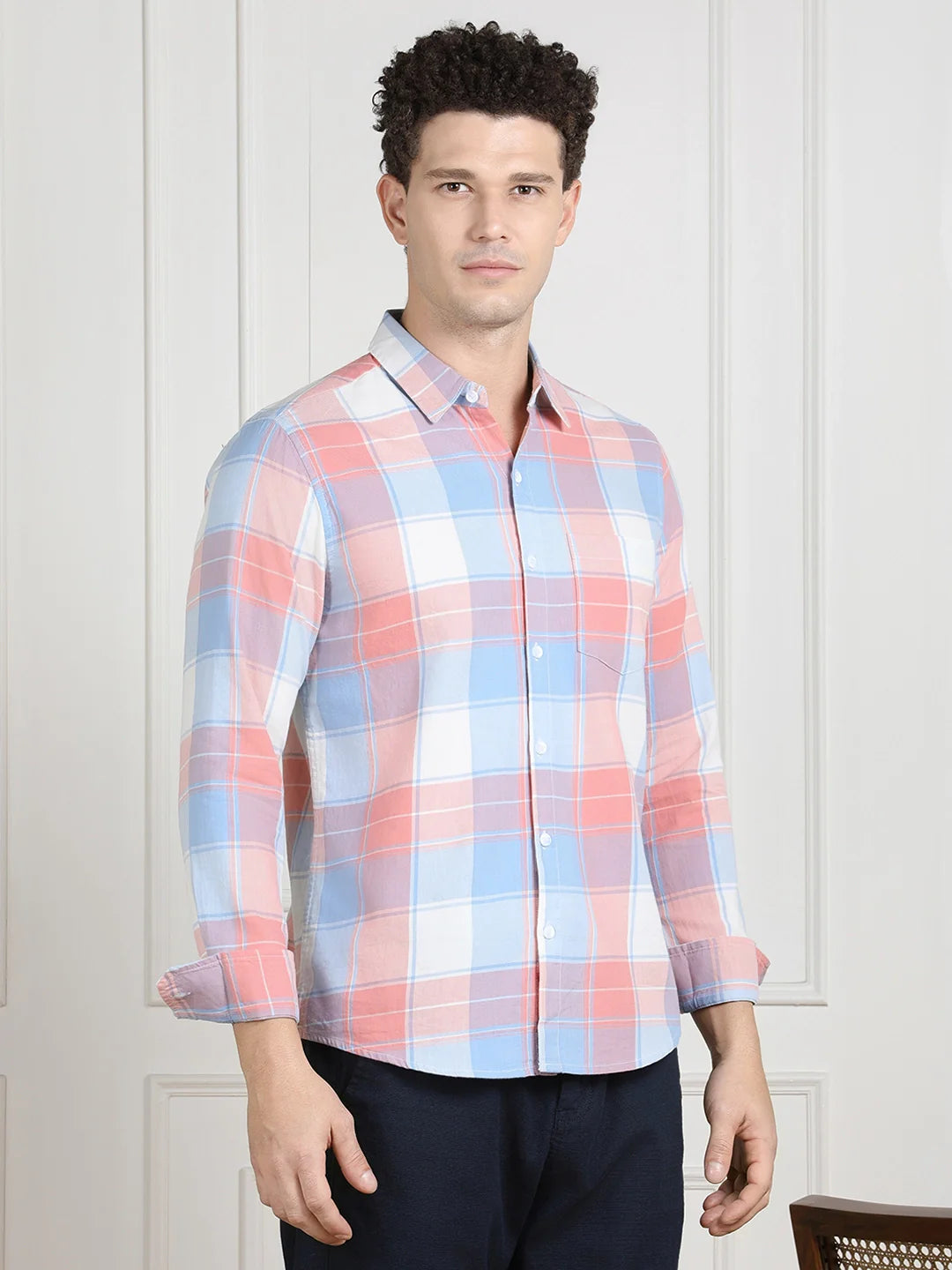 Valen Men Checks Shirt