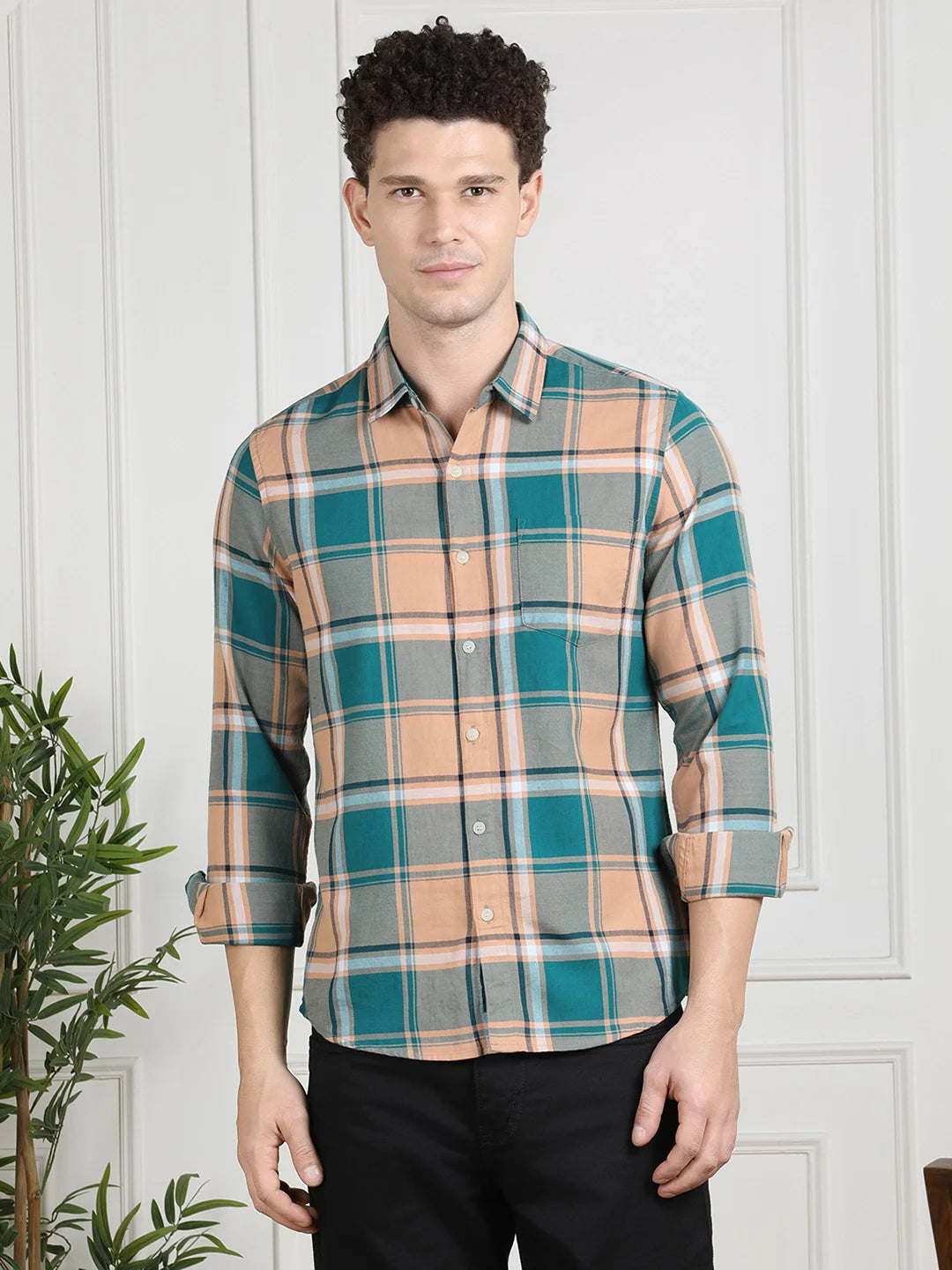 Valen Men Checks Shirt