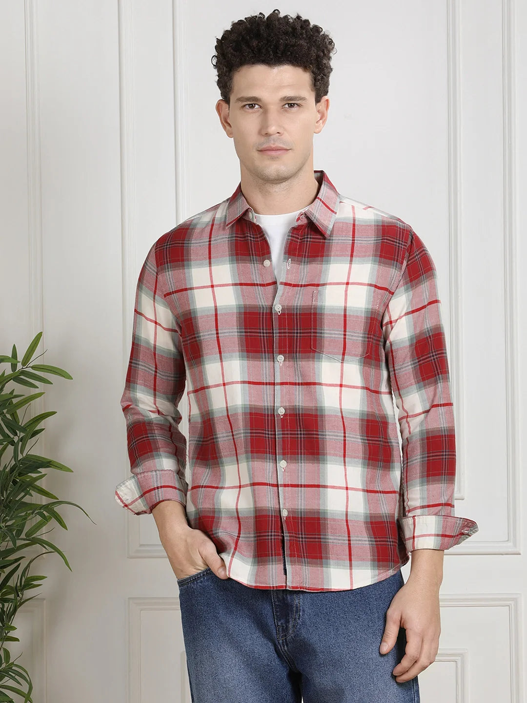 Valen Men Checks Shirt