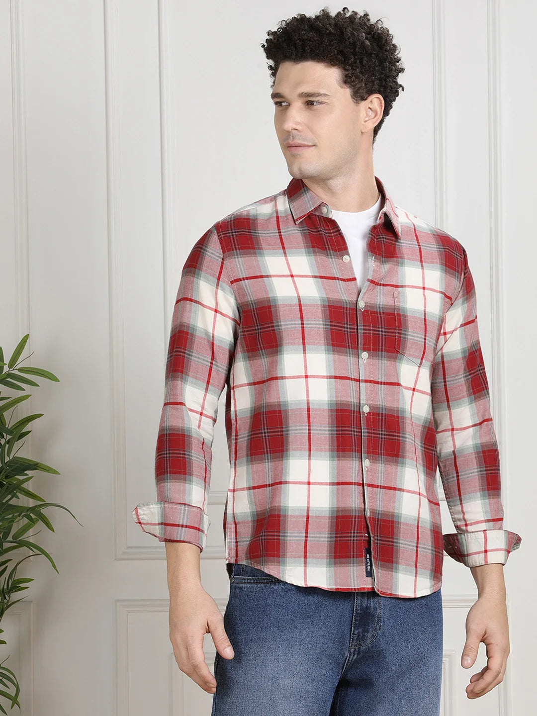 Valen Men Checks Shirt