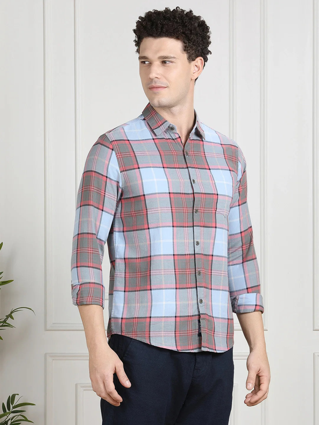 Valen Men Checks Shirt