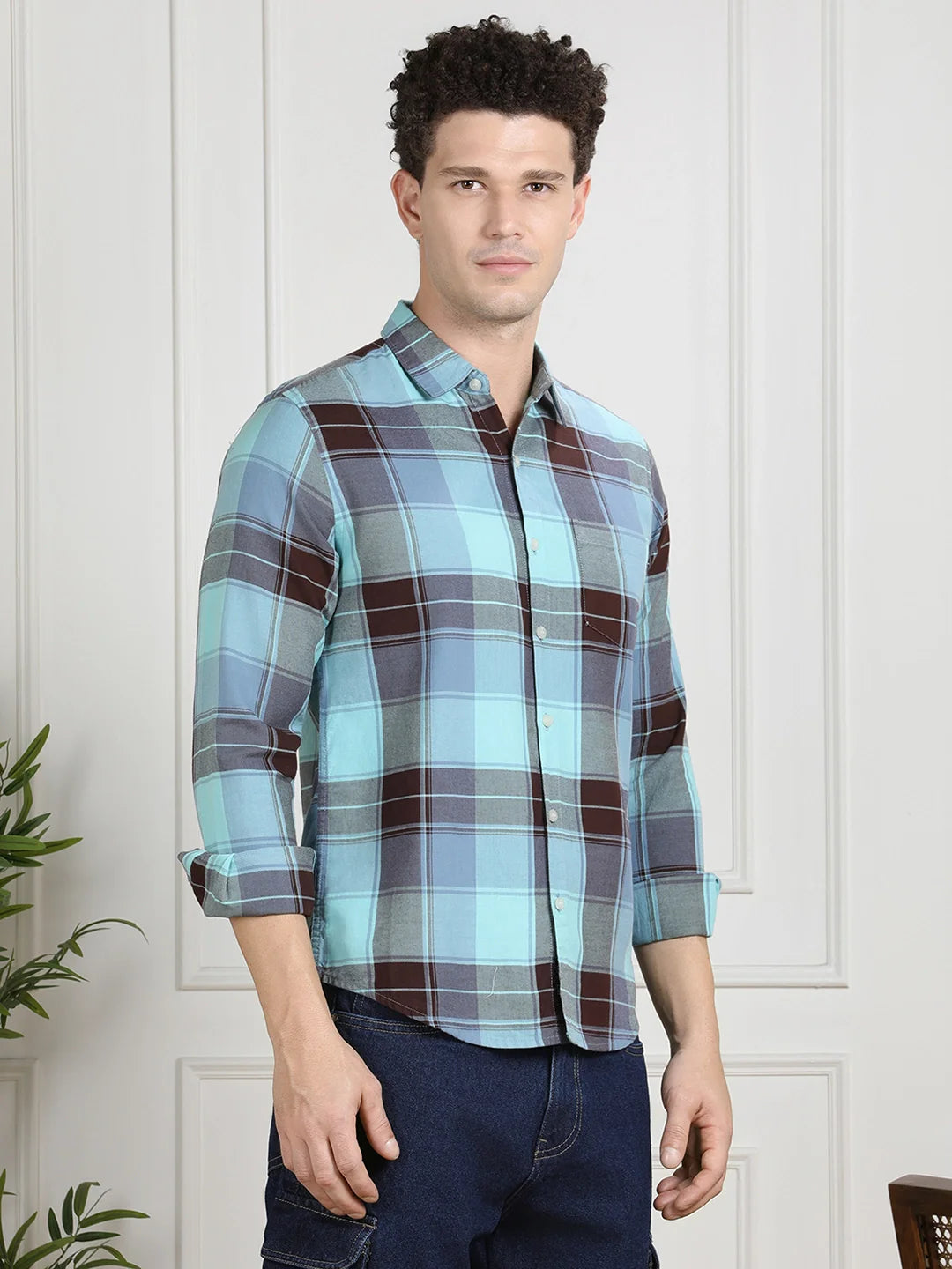 Valen Men Checks Shirt