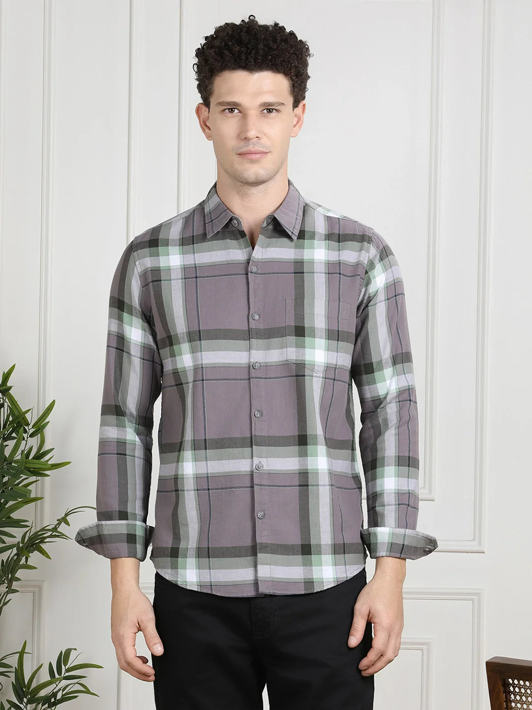Valen Men Checks Shirt
