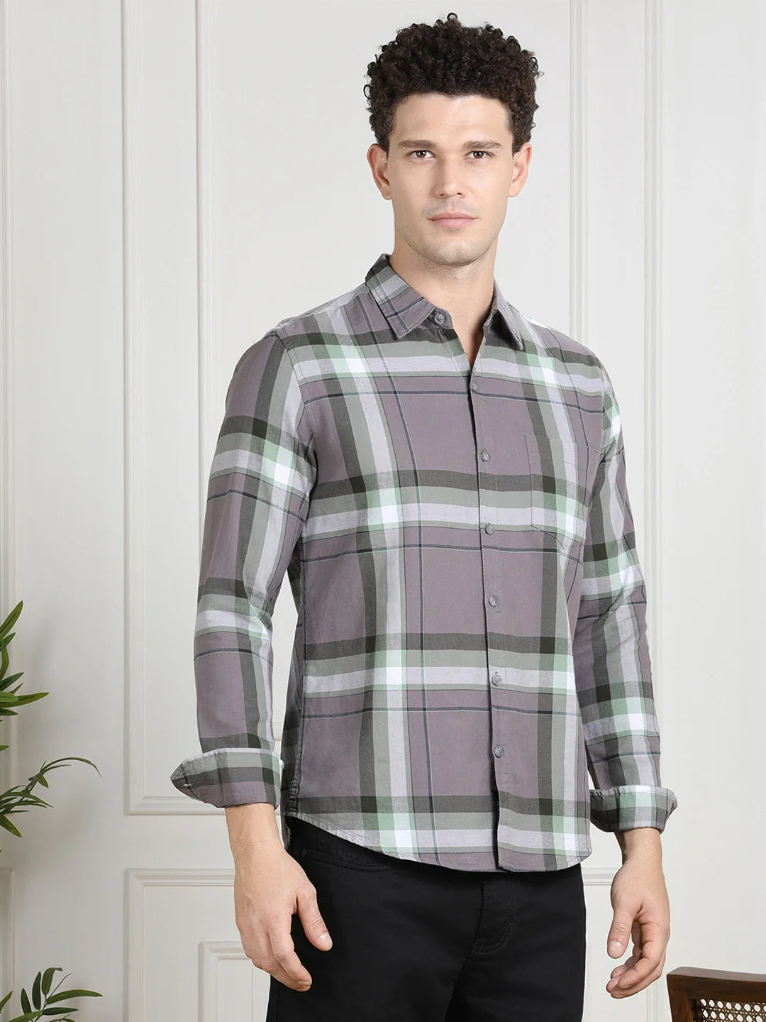 Valen Men Checks Shirt