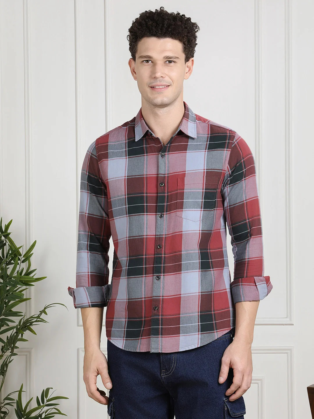 Valen Men Checks Shirt