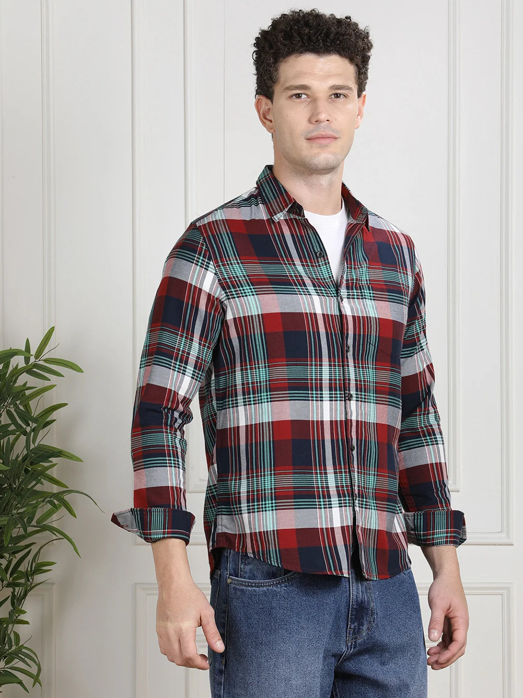 Valen Men Checks Shirt