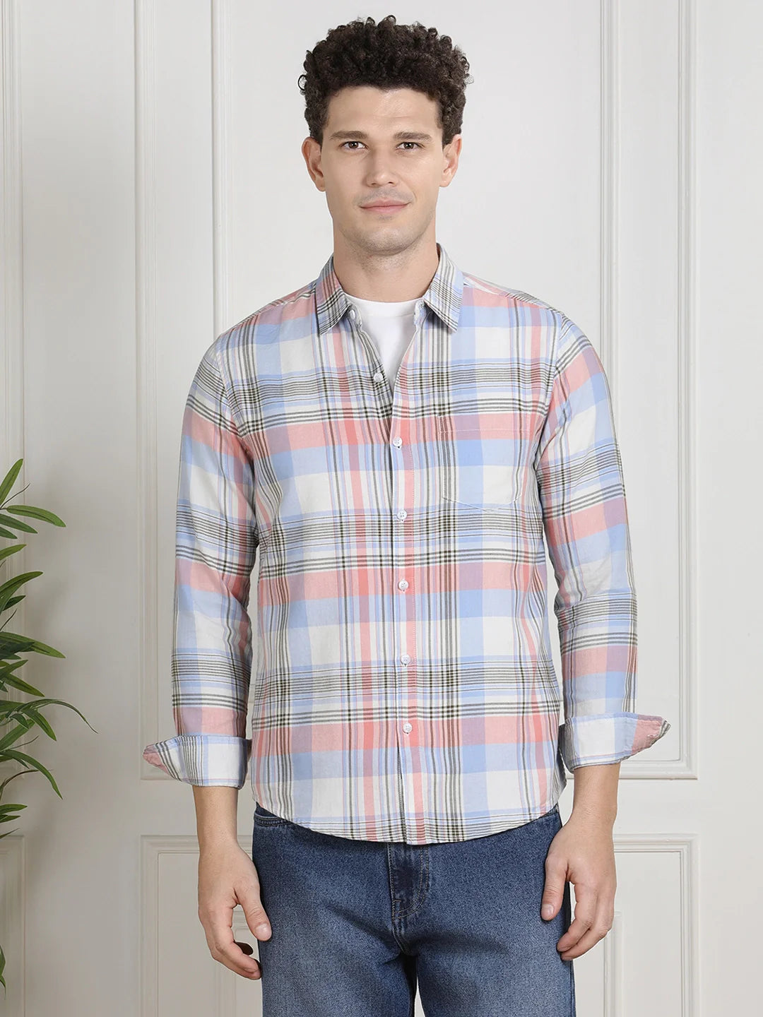 Valen Men Checks Shirt