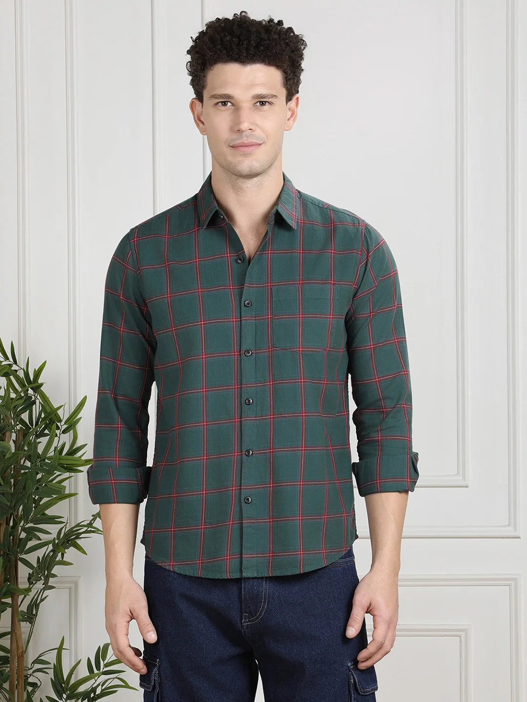Valen Men Checks Shirt