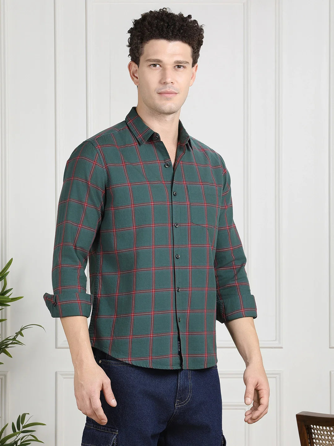 Valen Men Checks Shirt