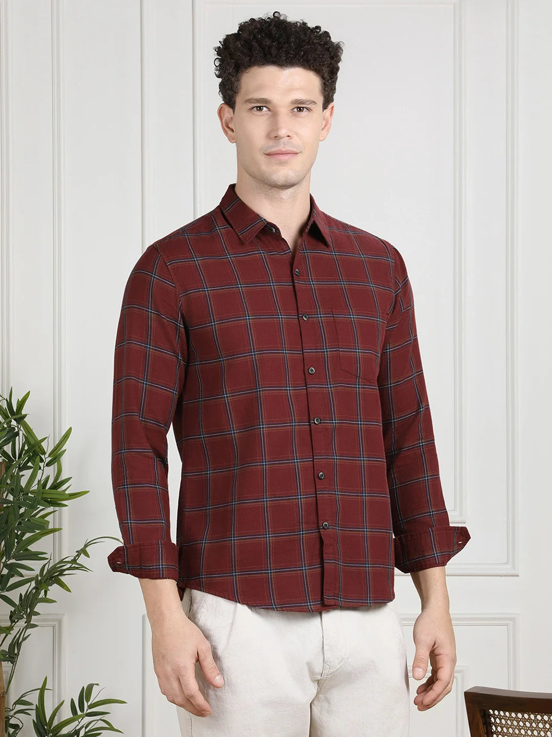 Valen Men Checks Shirt