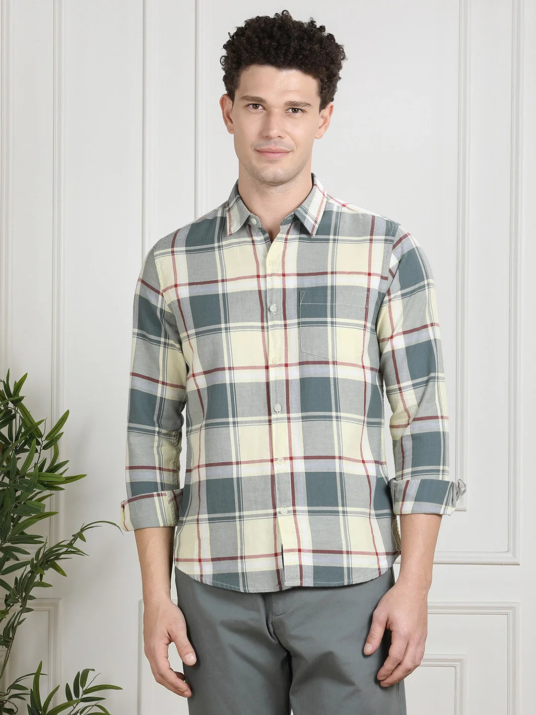 Valen Men Checks Shirt
