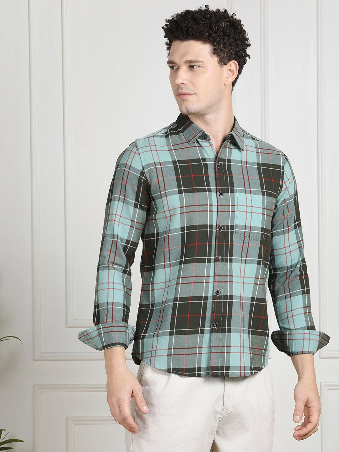 Valen Men Checks Shirt
