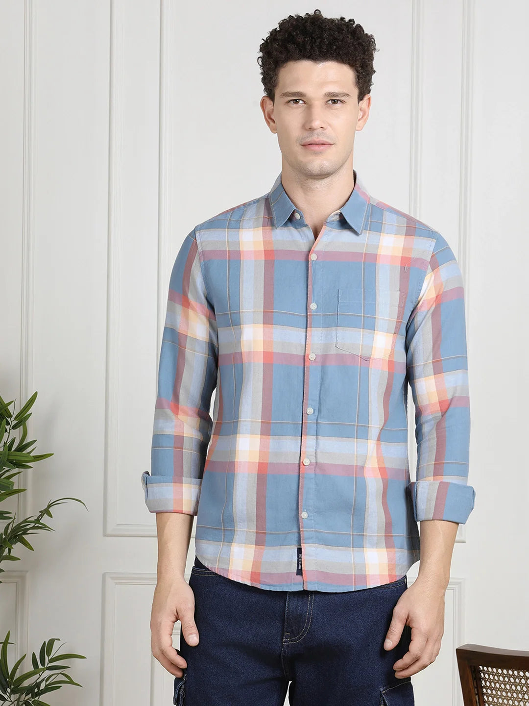 Valen Men Checks Shirt