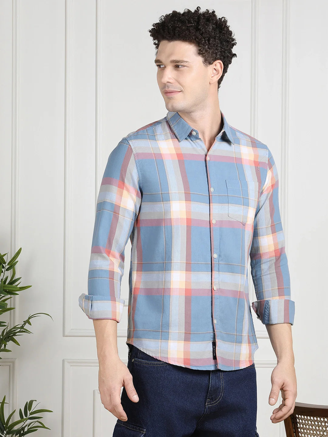 Valen Men Checks Shirt