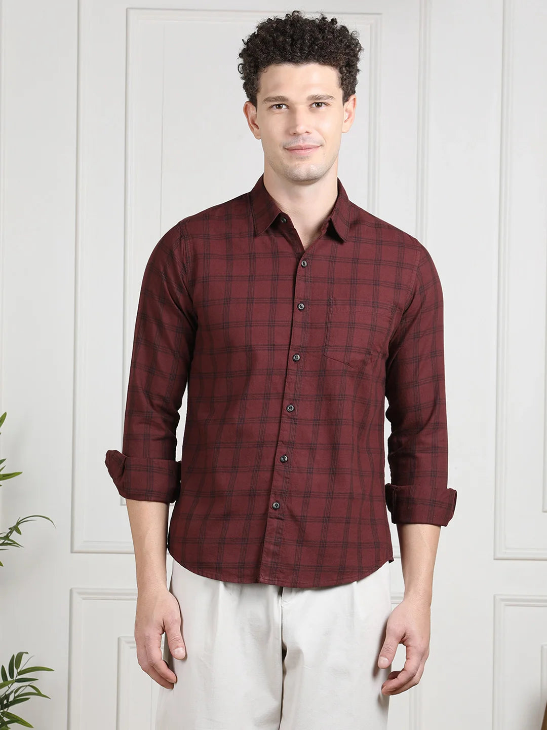 Valen Men Checks Shirt