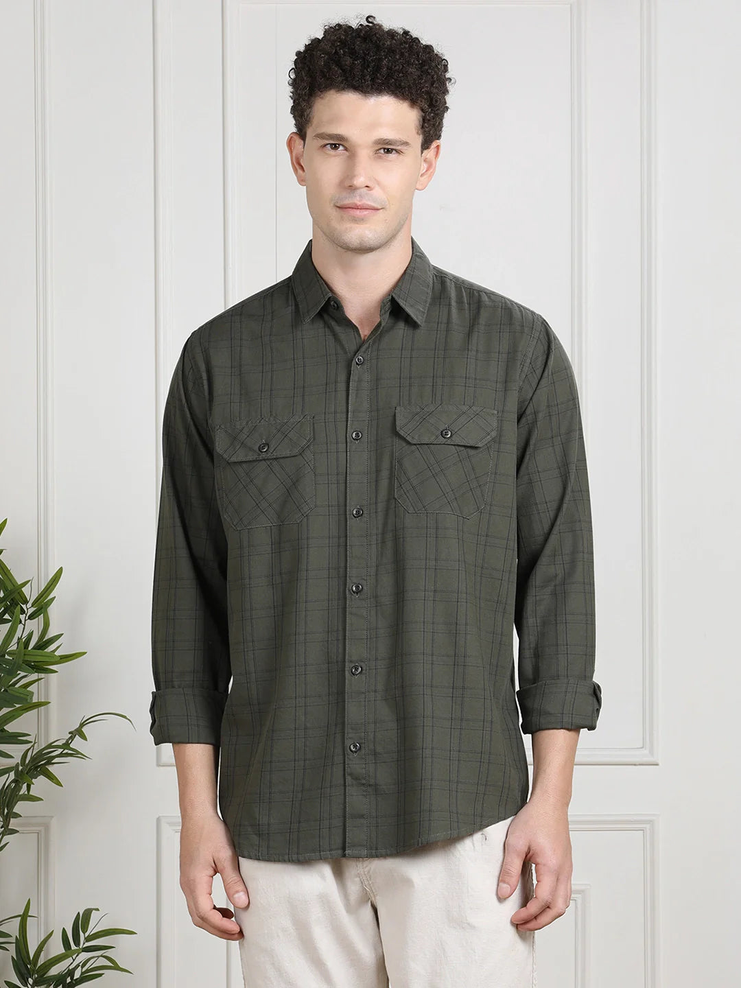 Valen Men Checks Shirt