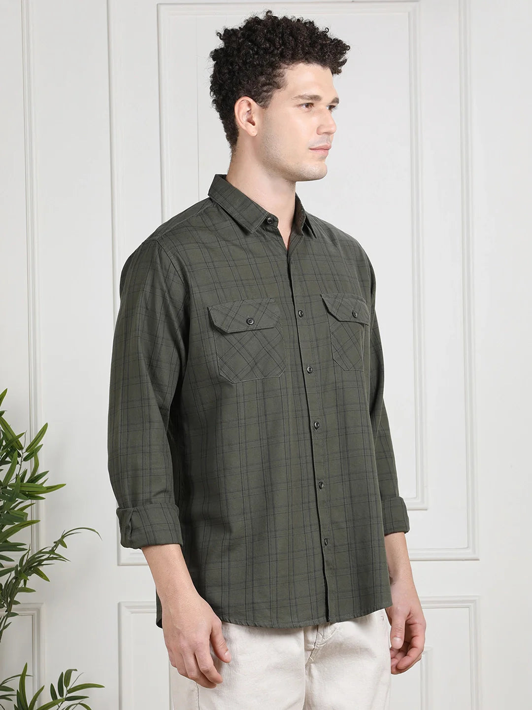 Valen Men Checks Shirt