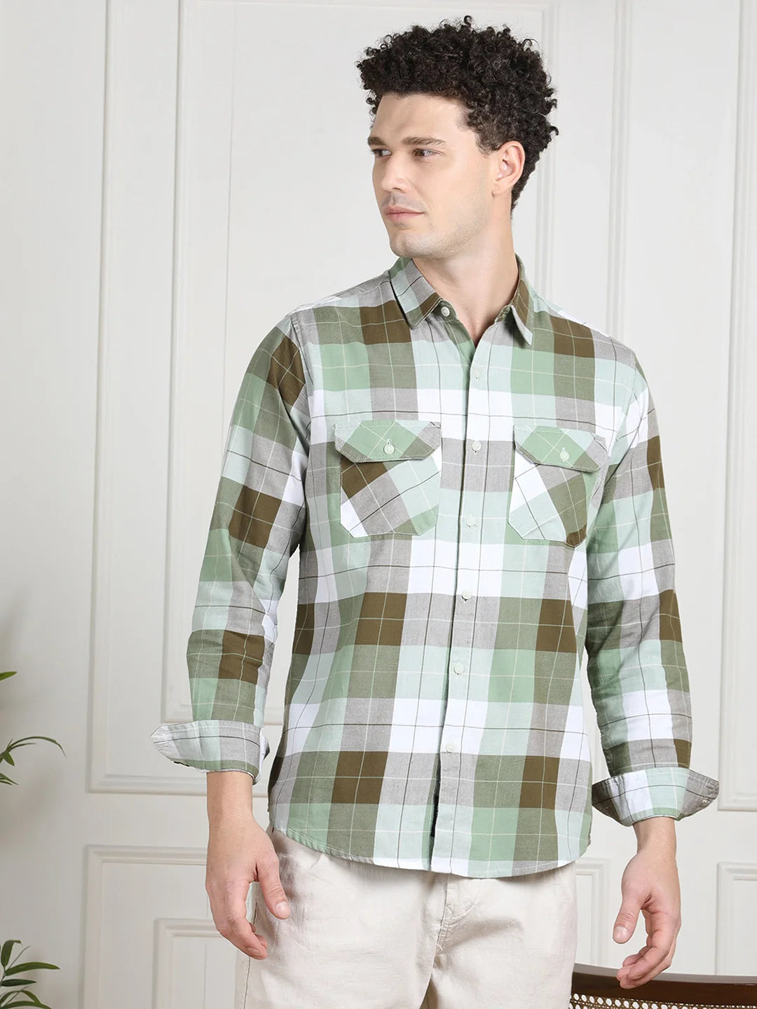 Valen Men Checks Shirt
