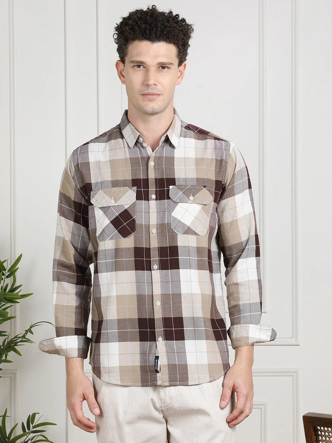 Valen Men Checks Shirt