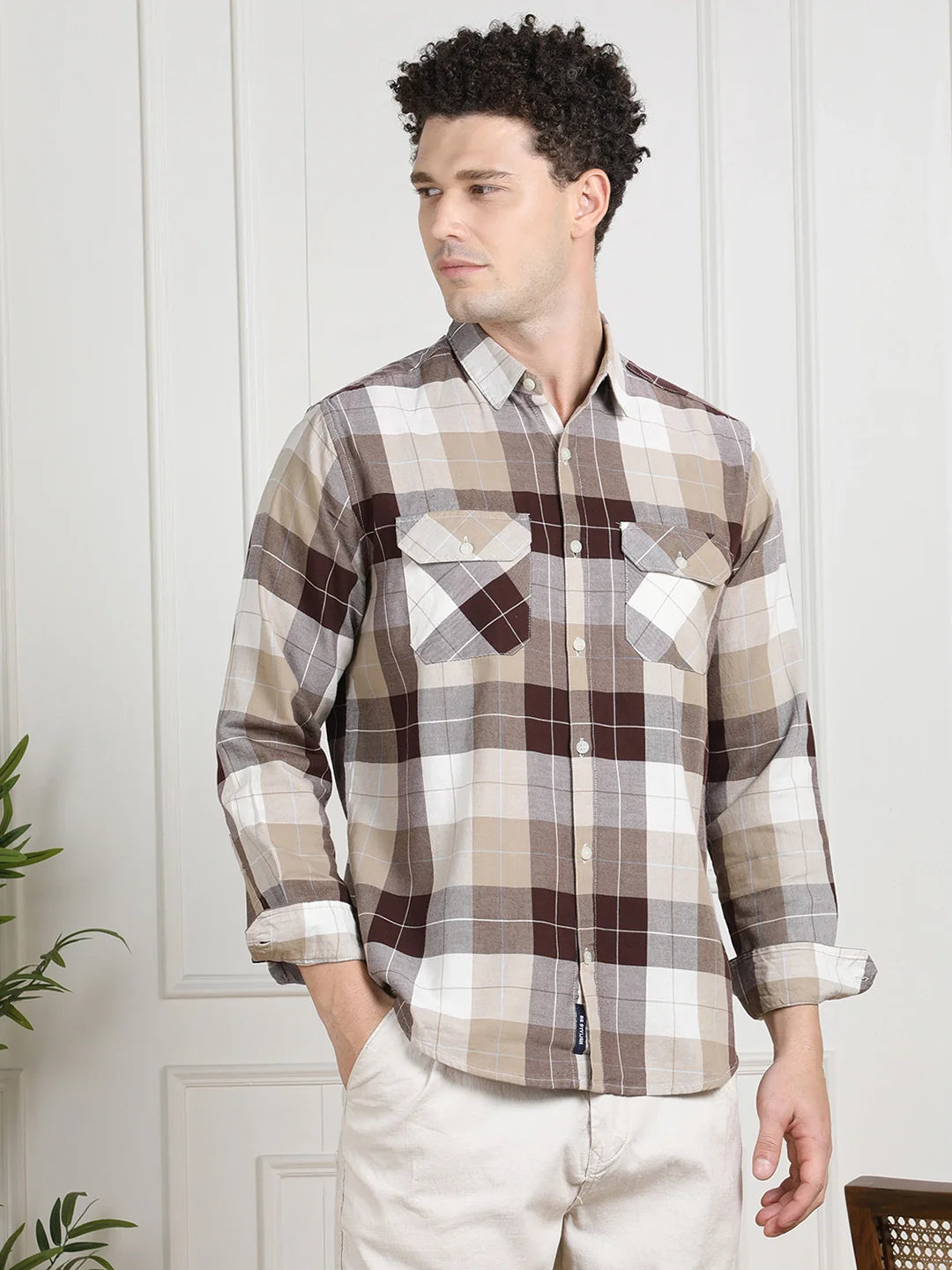 Valen Men Checks Shirt