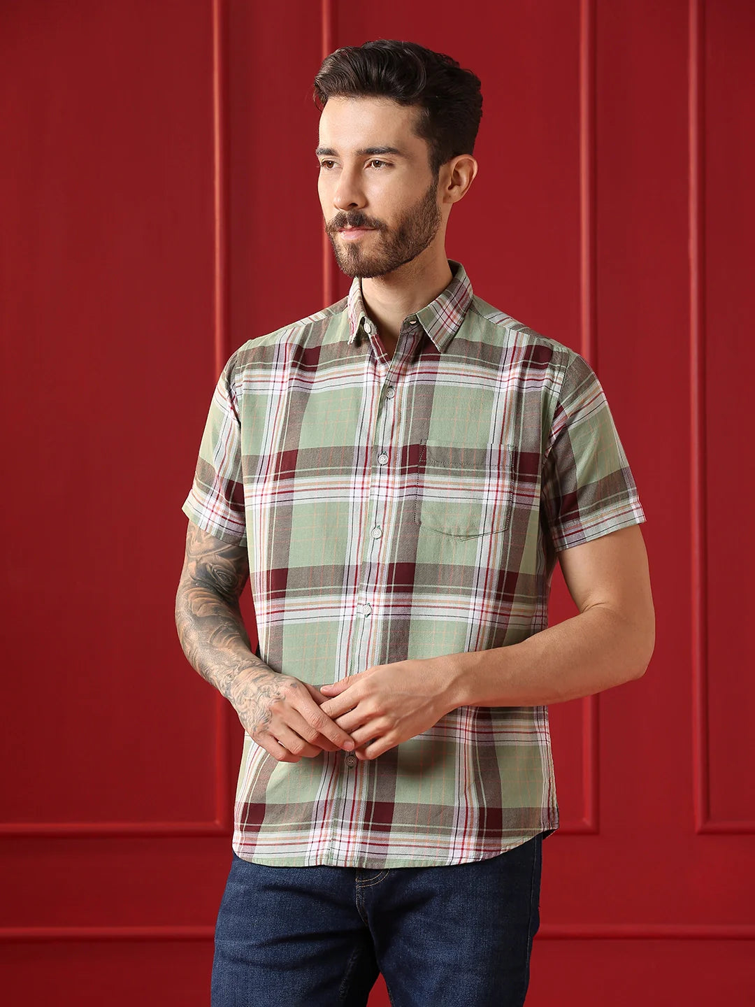 VALEN CLUB Mens casual shirt