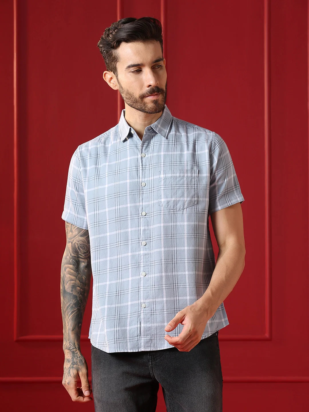 VALEN CLUB Mens casual shirt