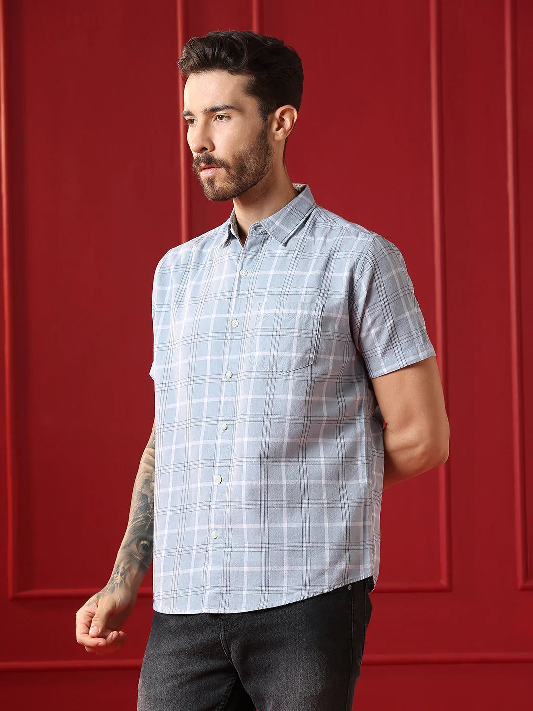 VALEN CLUB Mens casual shirt