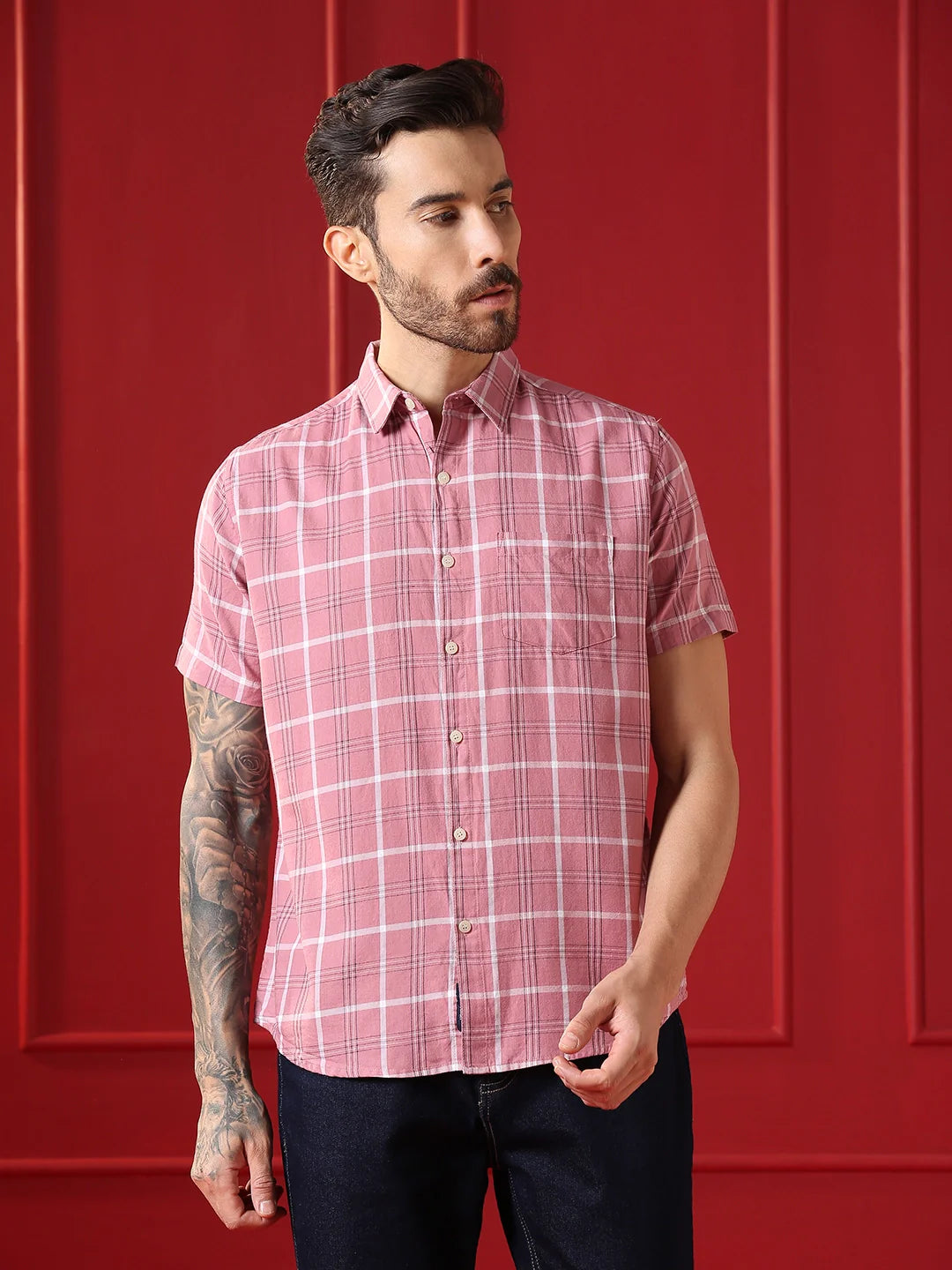 VALEN CLUB Mens casual shirt