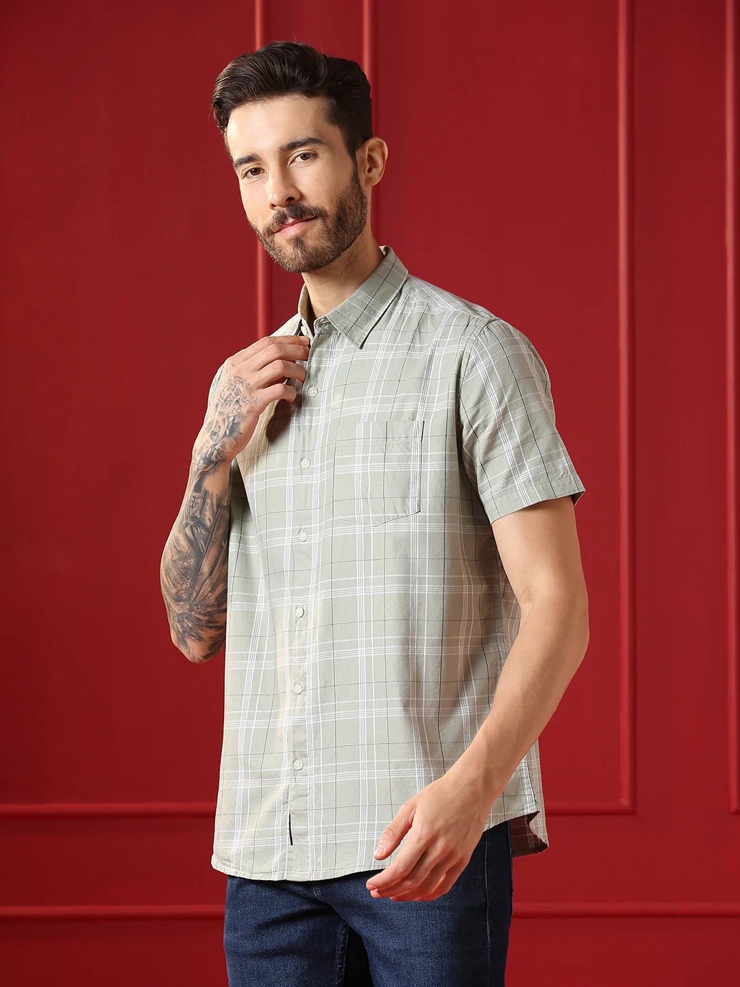 VALEN CLUB Mens casual shirt